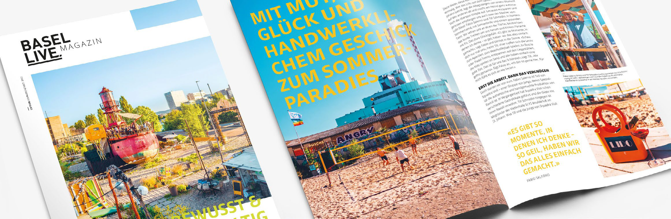BaselLive Magazin – Starke Präsenz im Lifestyle Magazin der Region Basel